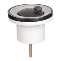 SOPAPA PLASTICA DE  40 CON REJILLA DE ACERO INOX. Y TORNILLO DE BCE